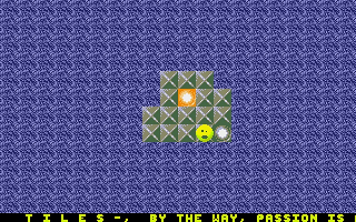 Swapping Tiles atari screenshot